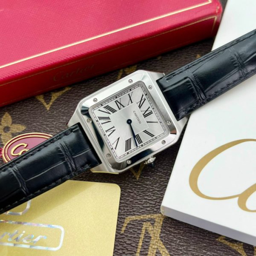 Custom Cartier Santos Dumont WSSA0032 - Swiss Cartier11 - Image 9