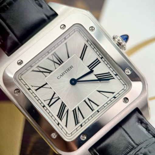 Custom Cartier Santos Dumont WSSA0032 - Swiss Cartier11 - Image 7