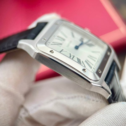 Custom Cartier Santos Dumont WSSA0032 - Swiss Cartier11 - Image 4