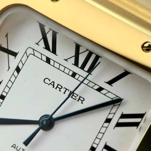 Custom Cartier Santos De Cartier WGSA0009 Gold - Swiss Cartier14 - Image 5