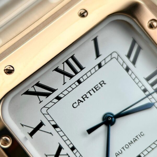 Custom Cartier Santos WGSA0018 Rose Gold - Swiss Cartier13 - Image 2