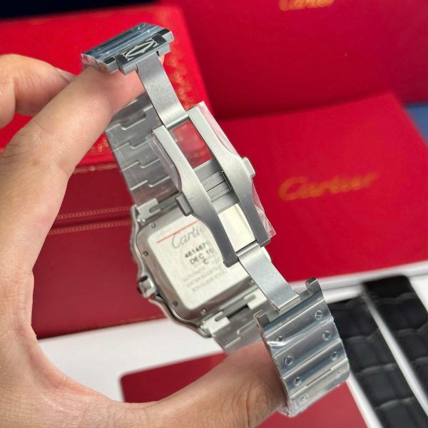 Custom Cartier Santos WSSA0064 Brown Dial - Swiss Cartier5 - Image 7