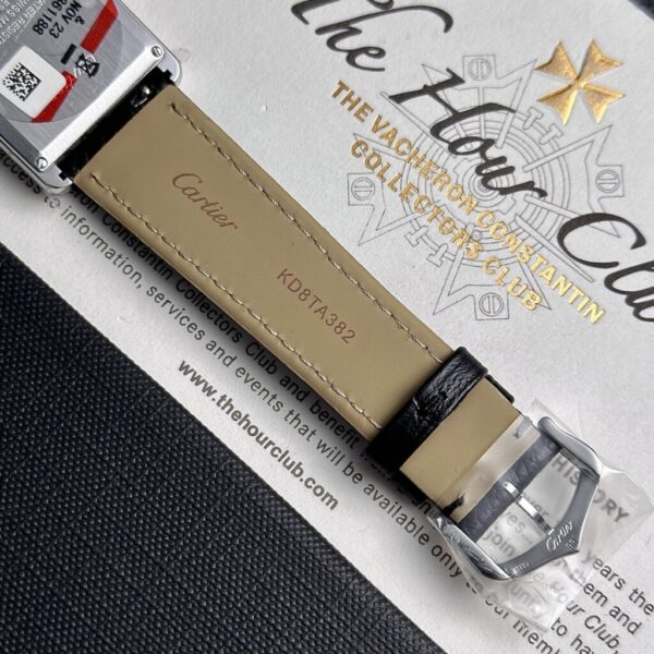 Custom Cartier Tank Solo Black - Swiss Cartier54 - Image 4
