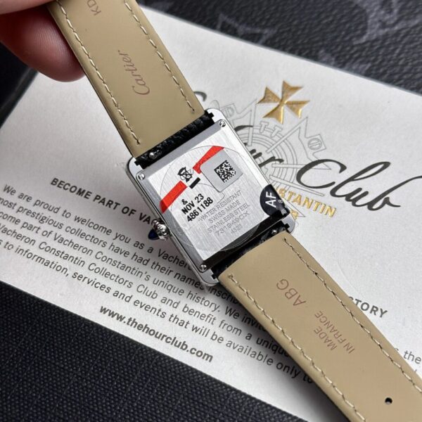 Custom Cartier Tank Solo Black - Swiss Cartier54 - Image 5