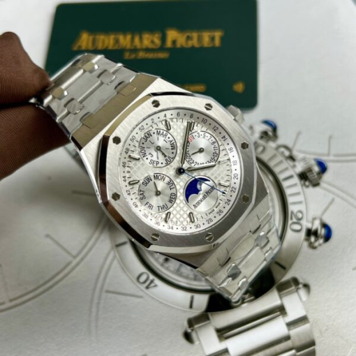 Custom Audemars Piguet 26574ST White Dial - Swiss AP20 - Image 3