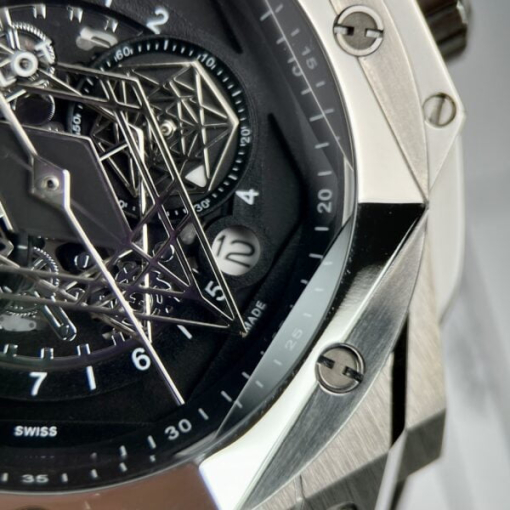 Custom Hublot Big Bang Sang Bleu II Titanium - Swiss Hublot38 - Image 3