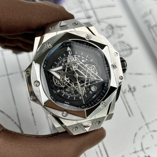 Custom Hublot Big Bang Sang Bleu II Titanium - Swiss Hublot38