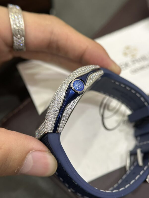 Custom Franck Muller V45 Blue - Swiss FM30 - Image 4