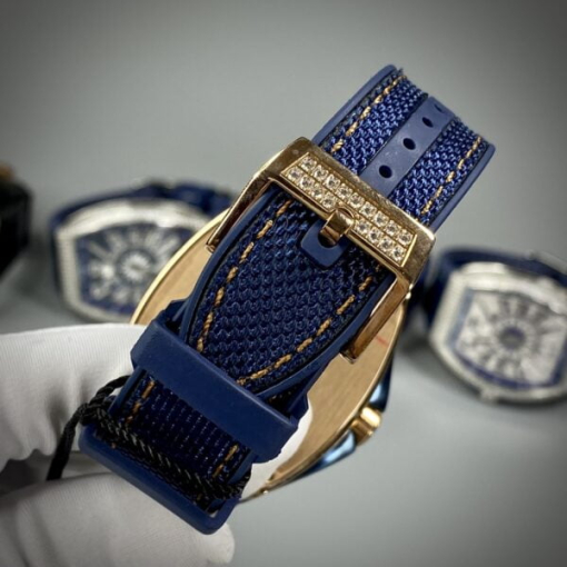 Custom Franck Muller V45 Blue - Swiss FM29 - Image 7