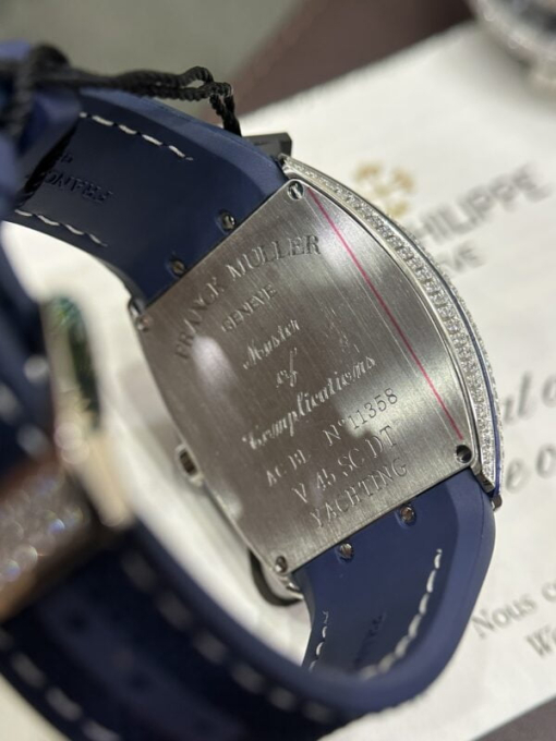 Custom Franck Muller V45 Blue - Swiss FM30 - Image 6