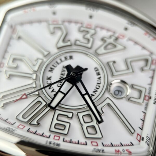 Custom Franck Muller V45 White - Swiss FM18 - Image 2