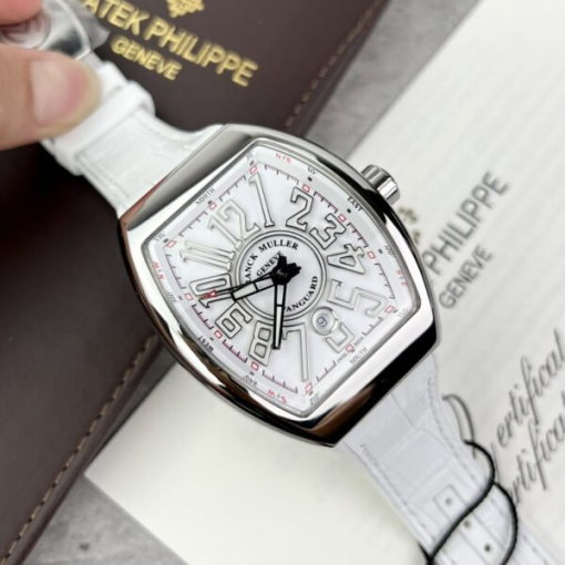 Custom Franck Muller V45 White - Swiss FM18 - Image 4