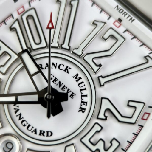 Custom Franck Muller V45 White - Swiss FM18 - Image 3