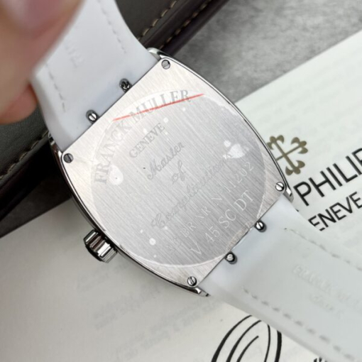 Custom Franck Muller V45 White - Swiss FM18 - Image 8