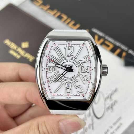 Custom Franck Muller V45 White - Swiss FM18