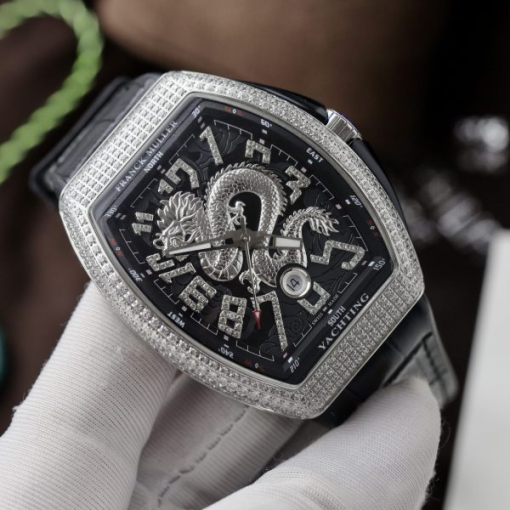 Custom Franck Muller V45 Black - Swiss FM04 - Image 2