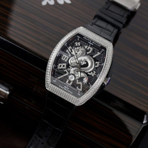 Custom Franck Muller V45 Black - Swiss FM04 - Image 5