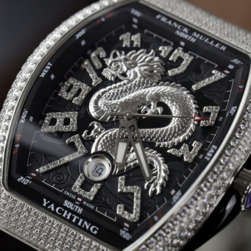 Custom Franck Muller V45 Black - Swiss FM04 - Image 8