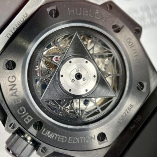 Custom Hublot Big Bang Sang Bleu II Black - Swiss Hublot44 - Image 5