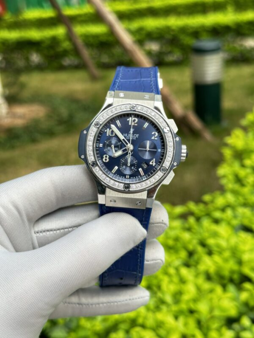 Custom Hublot Big Bang Blue - Swiss Hublot40 - Image 3