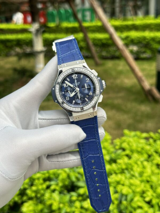 Custom Hublot Big Bang Blue - Swiss Hublot40 - Image 4