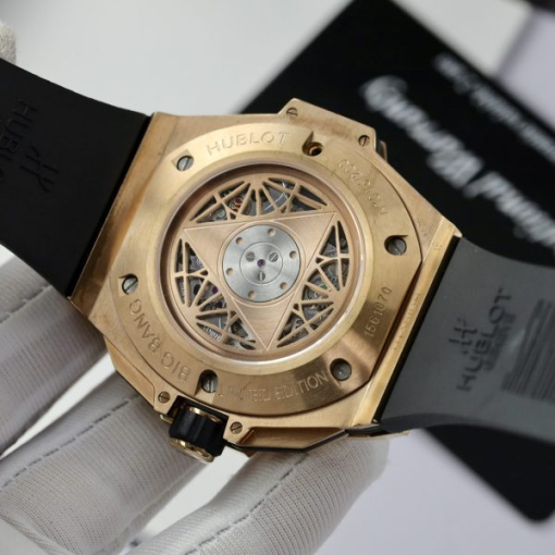 Custom Hublot Big Bang Sang Bleu II King Gold - Swiss Hublot31 - Image 4