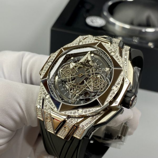 Custom Hublot Big Bang Sang Bleu II Titanium - Swiss Hublot29 - Image 3