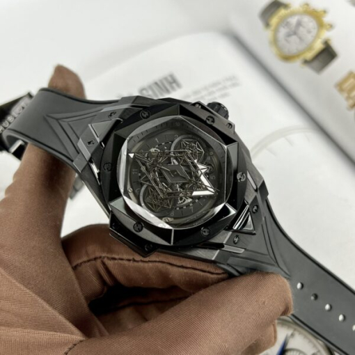 Custom Hublot Big Bang Sang Bleu II Black - Swiss Hublot44 - Image 2