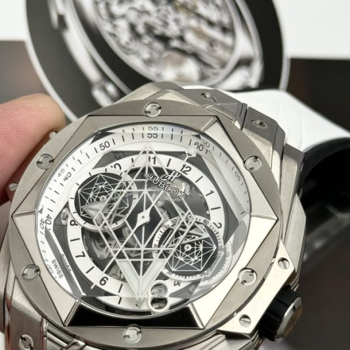 Custom Hublot Big Bang Sang Bleu II Titanium White - Swiss Hublot35 - Image 8