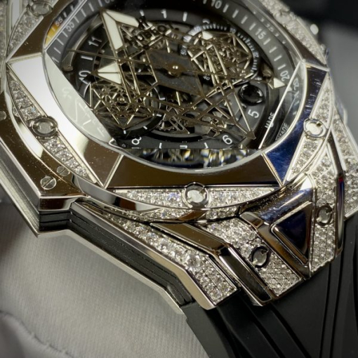 Custom Hublot Big Bang Sang Bleu II Titanium - Swiss Hublot29 - Image 4