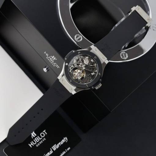 Custom Hublot Big Bang Tourbillon Black - Swiss Hublot30 - Image 2