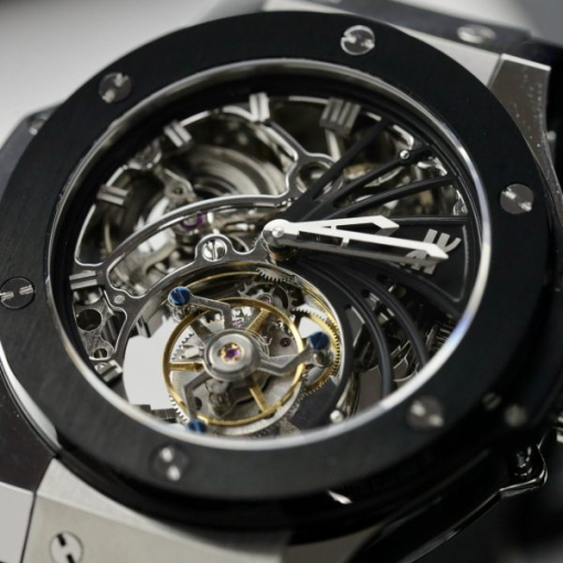 Custom Hublot Big Bang Tourbillon Black - Swiss Hublot30 - Image 4