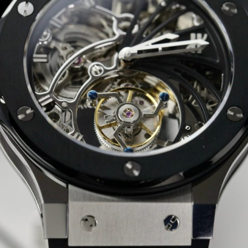 Custom Hublot Big Bang Tourbillon Black - Swiss Hublot30 - Image 5