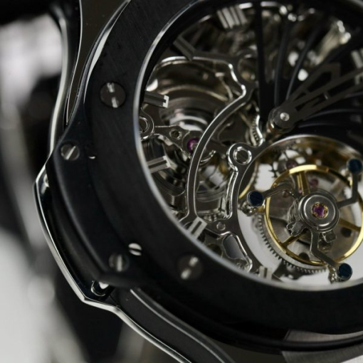 Custom Hublot Big Bang Tourbillon Black - Swiss Hublot30 - Image 6