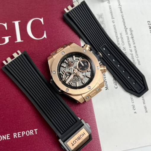 Custom Hublot Big Bang Unico King Gold - Swiss Hublot46