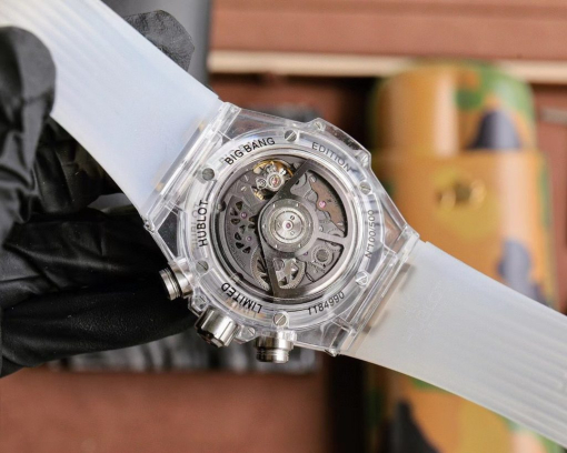 Custom Hublot Big Bang Unico Sapphire White - Swiss Hublot43 - Image 7