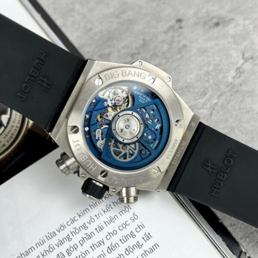 Custom Hublot Big Bang Unico Titanium Blue - Swiss Hublot45 - Image 8