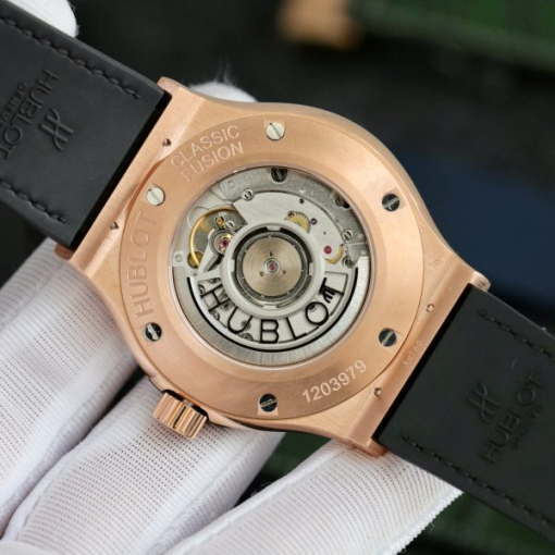 Custom Hublot Classic Fusion King Gold Black - Swiss Hublot10 - Image 7