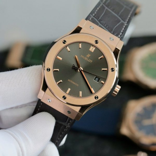 Custom Hublot Classic Fusion King Gold Grey - Swiss Hublot13 - Image 2