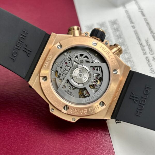 Custom Hublot Big Bang Unico King Gold - Swiss Hublot46 - Image 8