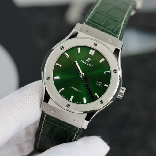 Custom Hublot Classic Fusion King Green - Swiss Hublot12