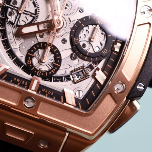 Custom Hublot Spirit Of Big Bang King Gold - Swiss Hublot7 - Image 8