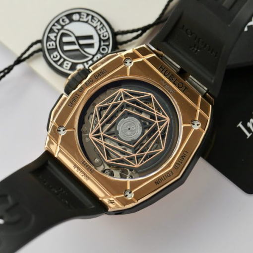 Custom Hublot Big Bang King Gold Black - Swiss Hublot5 - Image 5