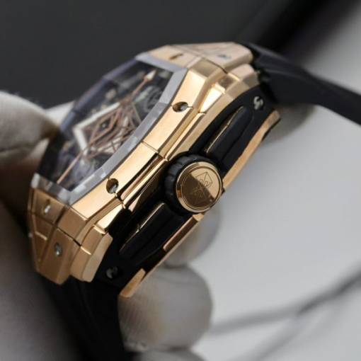 Custom Hublot Big Bang King Gold Black - Swiss Hublot5 - Image 7