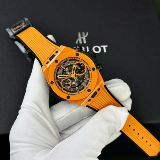 Custom Hublot Big Bang Unico Orange Ceramic - Swiss Hublot4 - Image 2