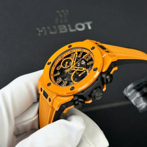 Custom Hublot Big Bang Unico Orange Ceramic - Swiss Hublot4 - Image 4