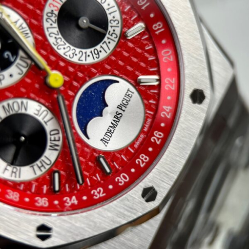 Custom Audemars Piguet 26574ST Red Dial - Swiss AP60 - Image 5