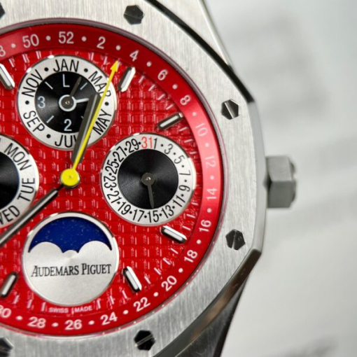 Custom Audemars Piguet 26574ST Red Dial - Swiss AP60 - Image 6