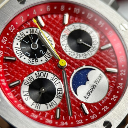 Custom Audemars Piguet 26574ST Red Dial - Swiss AP60 - Image 3