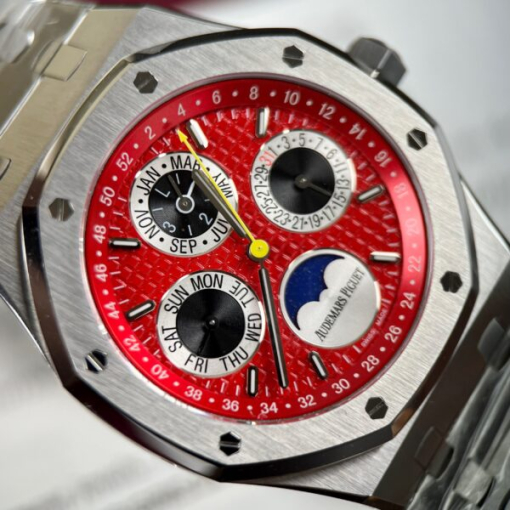 Custom Audemars Piguet 26574ST Red Dial - Swiss AP60 - Image 4